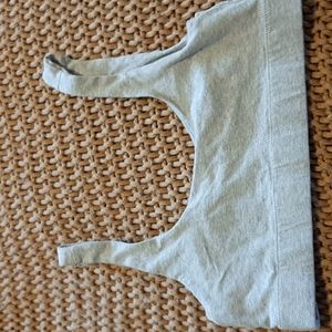 Pact Double Scoop Medium Heather Gray Bra